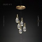Готовая комбинация светильников GLADYS MORE 5 ламп. Диск (Диск) Lampatron 4610-11660