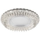 Светильник встраиваемый с зеленой LED подсветкой Feron 32543 CD904