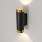 Настенный светильник Elektrostandard MRL 1016 черный/золото Poli a058982