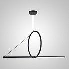 Подвесной Светильник Suspension Cercle Et Trait – Graphite Satine L120 144225-22 ImperiumLoft
