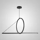 Подвесной Светильник Suspension Cercle Et Trait – Graphite Satine L120 144225-22 ImperiumLoft