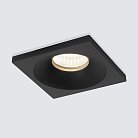 Встраиваемый светильник Elektrostandard 15271/LED черный Plain S a056027