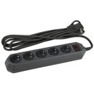 Розеточные блоки, удлинители ЭРА USF-5es-5m-B