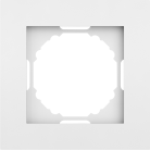 Рамка 1-я, матовый белый, Donel DE21133 A07