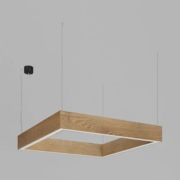 Подвесной светодиодный светильник Ledron KVADRO HL 1690х2355 Black 3000K