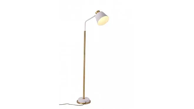 Торшер Lumina Deco LDF 5525 WT+GD Ardini Торшер Lumina Deco LDF 5525 WT+GD Ardini