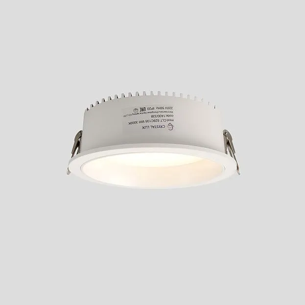 Светильник встраиваемый Crystal Lux CLT 529C135 WH 3000K