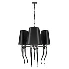 Подвесная люстра Loft IT 10207/6 Black Brunilde