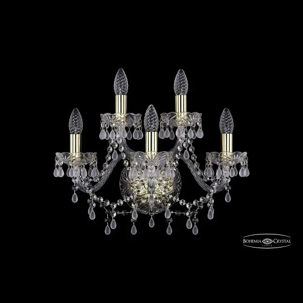 Бра хрустальный Bohemia 1410B/3+2/160 G V0300 Бра хрустальный Bohemia 1410B/3+2/160 G V0300