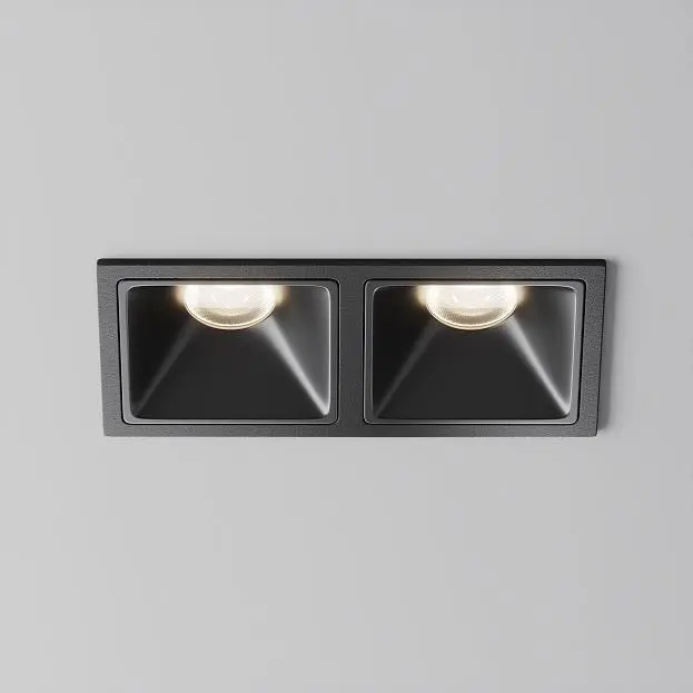 Встраиваемый светильник Maytoni DL043-02-10W4K-SQ-B-1 Alfa LED Встраиваемый светильник Maytoni DL043-02-10W4K-SQ-B-1 Alfa LED