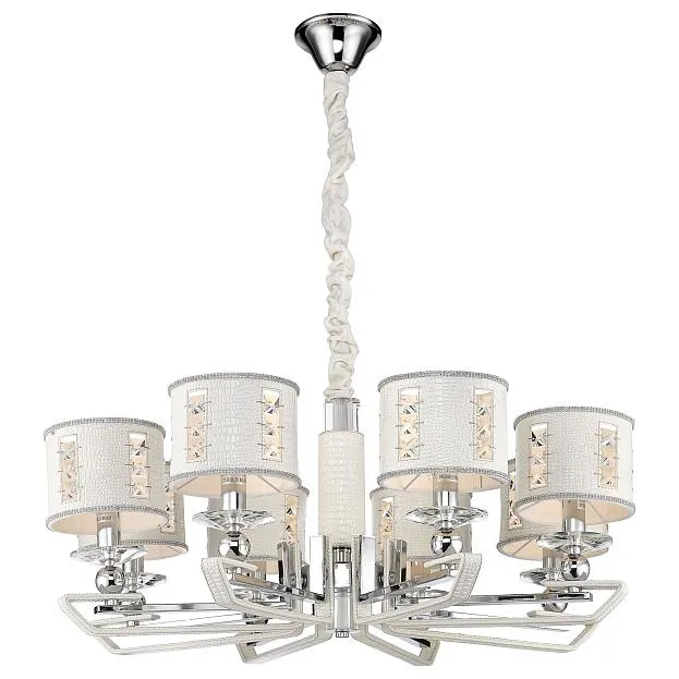 светильник подвесной, E14, 8x40W Wertmark WE393.08.003 Adelmaro