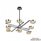 Люстра на штанге Arte Milano 271279/8 NI/GD Ferrara-71279