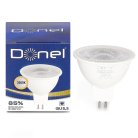 Светодиодная лампа 7Вт, MR16, 220В, GU5,3, 3000K, 525Лм, Ra>80, 60°, D50хH50мм Donel DN03005W7GU5,3 DN03