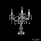 Настольная лампа Bohemia Ivele Crystal  1413L/3/141-39 Ni