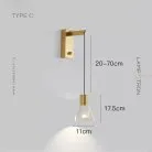 Бра LEIF WALL Тип C. Цвет: Латунь Lampatron 8246-22474