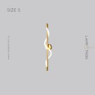 Бра GLORIFY LUX WALL Размер S. Цвет Латунь Lampatron f-glorify-lux-wall-s-brass 7703-21595