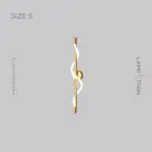 Бра GLORIFY LUX WALL Размер S. Цвет Латунь Lampatron f-glorify-lux-wall-s-brass 7703-21595