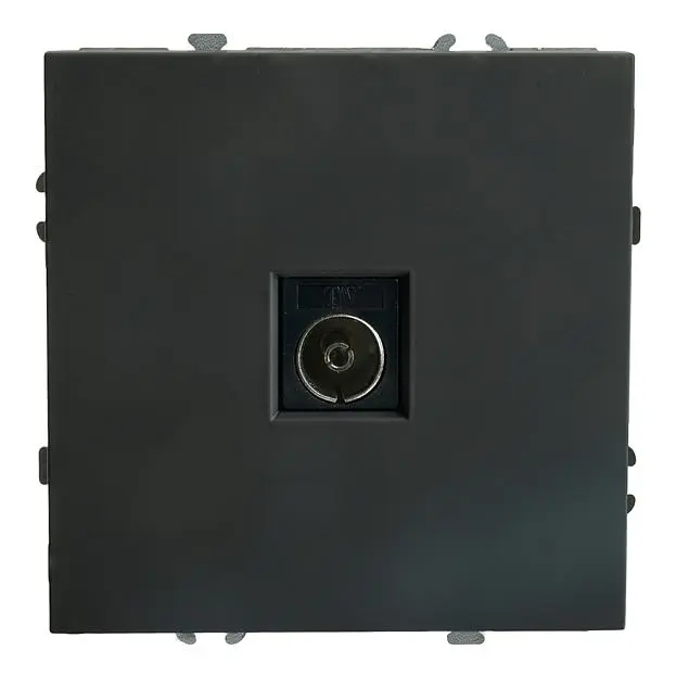 Розетка телевизионная 1-местная STEKKER 49849 RST00-5108-05