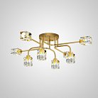 Потолочная люстра MICHAL L8 Brass ImperiumLoft 205614-23 michal01