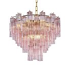 Подвесная люстра Delight Collection OWD2093-D75 gold/pink