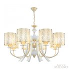 Люстра подвесная с плафонами 306067/8 Wh/Gd Arte Milano Florentia