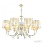 Люстра подвесная с плафонами 306067/8 Wh/Gd Arte Milano Florentia