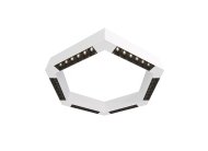 Накладной светодиодный светильник 0,5м 36Вт 34° Donolux dl18515с111w36.34.500bw Eye-hex
