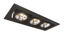 Встраиваемый светильник Arte Lamp A5930PL-3BK TECHNIKA CARDANI MEDIO