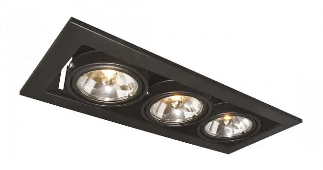 Встраиваемый светильник Arte Lamp A5930PL-3BK TECHNIKA CARDANI MEDIO