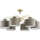 Потолочная люстра Kutek ROS-PL-6(P/A) Rossano