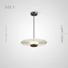 Подвесной светильник AMOS Размер S. Цвет Черный Lampatron 7015-19297