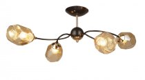 Потолочная люстра Imex MD.4249-4-S-COFFEE+FGD