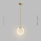 Подвесной светильник NILS Стойка. Размер S. Цвет Латунь. Трехцветный свет Lampatron 7784-21948