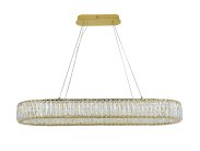 Подвесной светильник Newport 8240/90 oval gold
