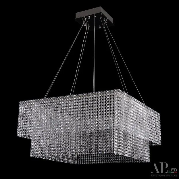 Люстра светодиодная хрустальная APL LED SH04.71.C.Ni.4000 Sicilia Люстра светодиодная хрустальная APL LED SH04.71.C.Ni.4000 Sicilia