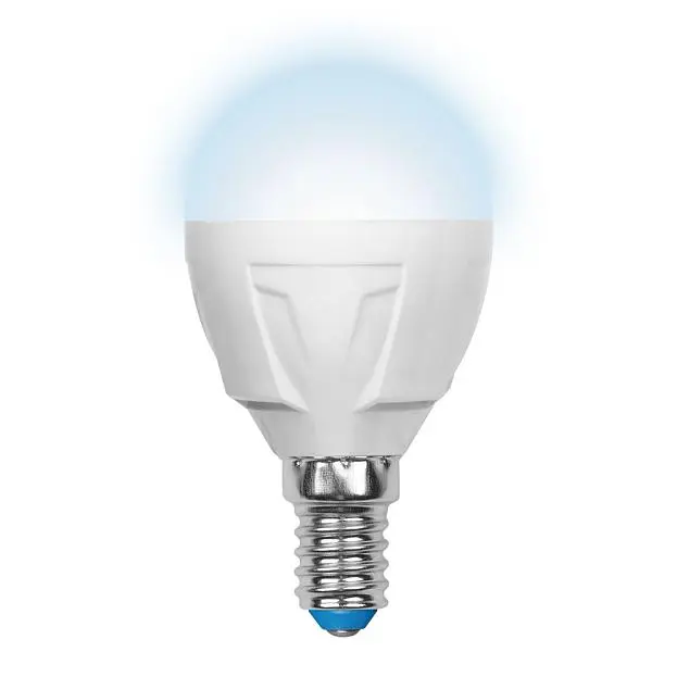 Лампочка светодиодная Uniel LED-G45 7W/NW/E14/FR PLP01WH картон Лампочка светодиодная Uniel LED-G45 7W/NW/E14/FR PLP01WH картон