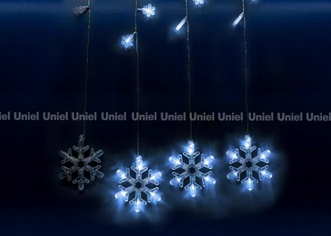 Гирлянда Uniel ULD-E2706-100/DTA WHITE IP20 SNOWFALL Гирлянда Uniel ULD-E2706-100/DTA WHITE IP20 SNOWFALL