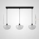Подвесной светильник INDA 3 подвеса. Размер S. Молочное стекло Lampatron 8747-24605