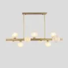 Реечный, рядный светильник BRANCH 9 плафонов Lampatron 843-3034