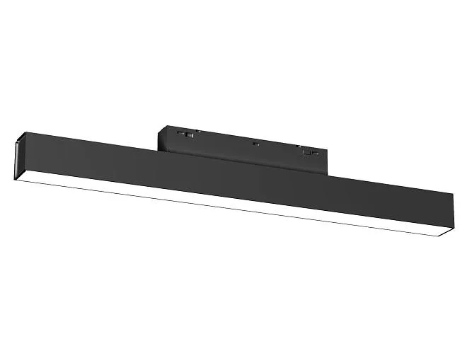 Трековый светильник черный IP20 10W 3CCT 3000-6000K SMART 48V 120° 304*22*45 Ambrella light GL4455 BK track system