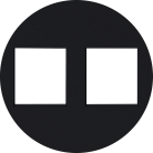 Накладка 2-я для розеток RJ45,TV,SAT, матовый карбон, Donel DO86930 D16