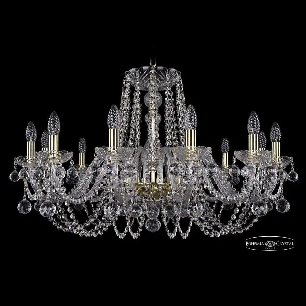 Люстра хрустальная Bohemia 1402/12/300 G Balls Люстра хрустальная Bohemia 1402/12/300 G Balls