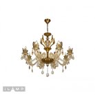 Подвесная люстра iLamp 61078-8+4 BR Asia