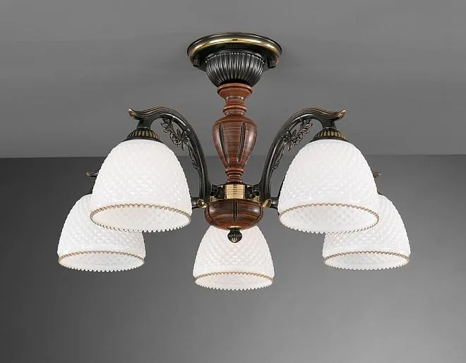 Потолочная люстра Reccagni Angelo PL 8631/5 Потолочная люстра Reccagni Angelo PL 8631/5