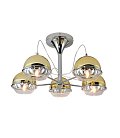 Потолочная люстра Lumina Deco LDC 1029-5 GD Veroni