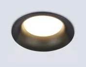 Встраиваемый светильник Ambrella light TN51811 BK черный GX53 max 15W D105*36