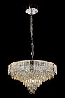 Люстра подвесная Chrome Fluorite FL1088-10P Delight