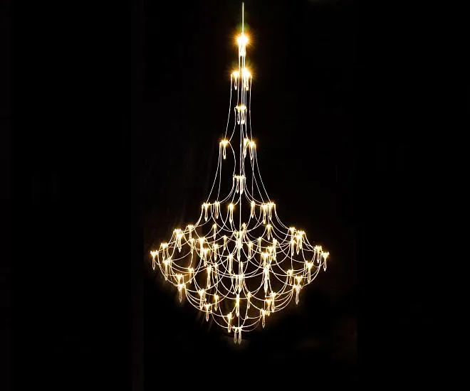 Люстра димм. золото Kink Light 07888-100,33(21) Галанта