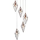 Люстра Volumetric Polygons Copper ImperiumLoft 147800-22 40.2536