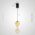 Подвесной светильник BONN NEPHRITE Молочный Нефрит. Подвес — Лифт Lampatron bonn-nephrite-milk-lift 9100-25924